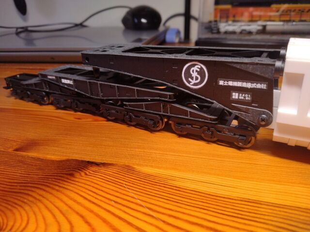 コスミック HOゲージ 吊掛式大物車 シキ600形 : クローゼットの中の