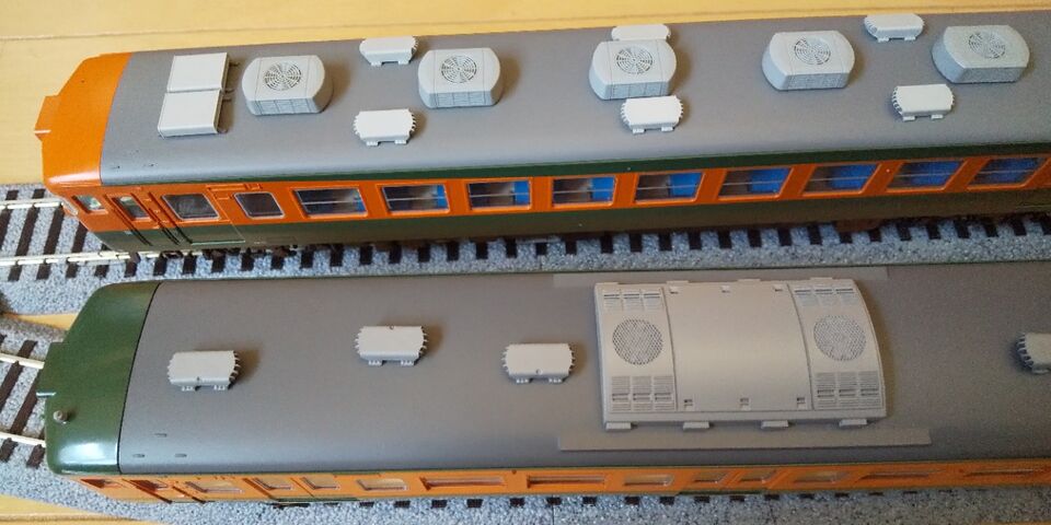 KATO HO 165系 直流急行形電車 : クローゼットの中の鉄道模型