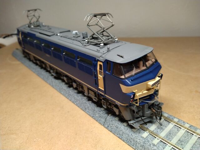 TOMIX HO EF66 前期型・JR貨物新更新車 入線 : クローゼットの中 TOMIX HO EF66 前期型・JR貨物新更新車 入線 : クローゼットの中
