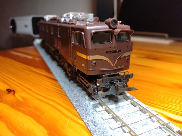 KATO HO EF58 ツララ切 茶 : クローゼットの中の鉄道模型 KATO HO EF58 ツララ切 茶 : クローゼットの中の鉄道模型
