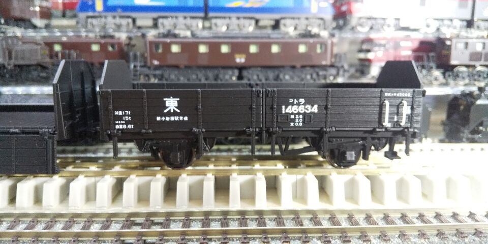 KATO HO トラ45000 無蓋貨車 : クローゼットの中の鉄道模型 KATO HO トラ45000 無蓋貨車 : クローゼットの中の鉄道模型