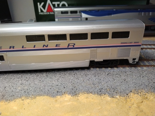 WALTHERS Amtrak P42機関車&スーパーライナー客車 ジャンク