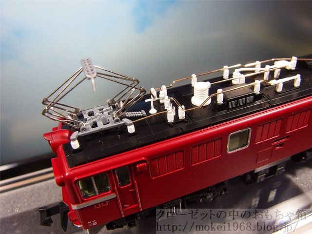 KATO ED71 二次形 交流型電気機関車 外観確認 : クローゼットの
