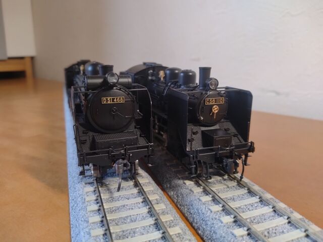 KATO HO D51 & C56 : クローゼットの中の鉄道模型