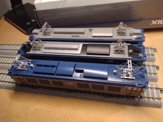 HOゲージ EF64 0番台と1000番台 : クローゼットの中の鉄道模型 HOゲージ EF64 0番台と1000番台 : クローゼットの中の鉄道模型