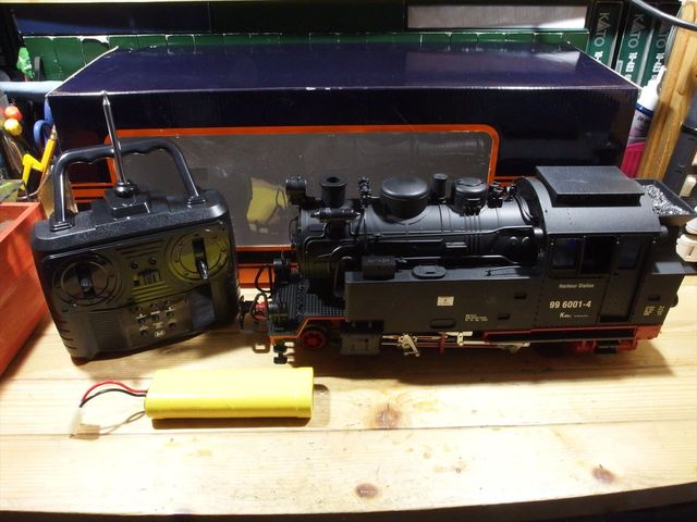 Gゲージ アトミック製ラジコン鉄道模型 欧州風蒸気機関車 Gゲージ アトミック製ラジコン鉄道模型 欧州風蒸気機関車