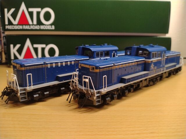 KATO HO DD51 北斗星色 : クローゼットの中の鉄道模型