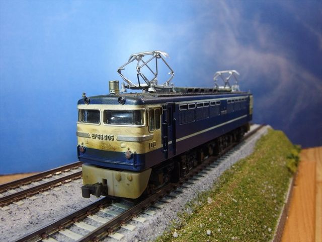 KATO製 約37年前のEF65形500番代 直流電気機関車 特急型