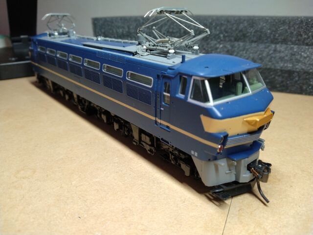 TOMIX HO EF66 国鉄 ひさし付き 転籍車両 グリス除去から