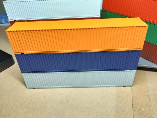 HOゲージ 1/87サイズ 48ftコンテナを買ってみた : クローゼットの中の