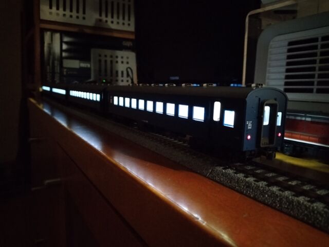 KATO HO スハフ42/オハ47改装形ブルー 旧型客車 ベンチレーター等