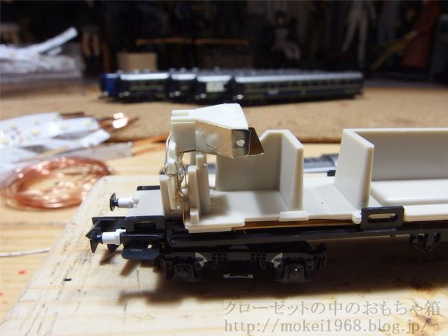 KATO オリエントエクスプレス88に自作テープLED室内灯取付け