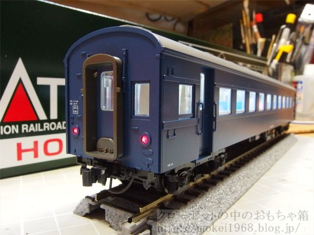 KATO HO スハフ42 入線 テープLED自作室内灯取付方法解説