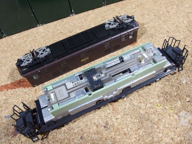 Nゲージ鉄道模型 KATO ED16 PWM方式常点灯対応と逆起電流対策