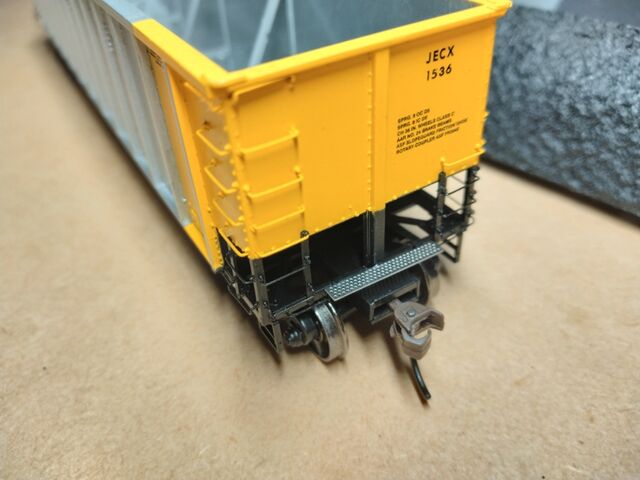 鉄道模型 HOゲージ ミニ石炭運搬列車セット (金属製) ATHEARN HO 石炭ホッパー貨車 : クローゼットの中の鉄道模型