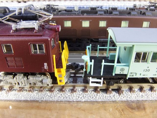 鉄道コレクション 東武鉄道 ヨ101 入線 : クローゼットの中の鉄道模型
