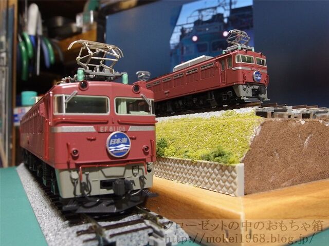 KATO HO EF81と N EF81 : クローゼットの中の鉄道模型