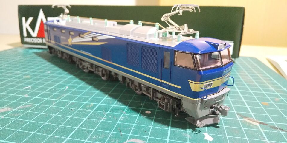 KATO HO EF510 500番台 北斗星色 : クローゼットの中の鉄道模型