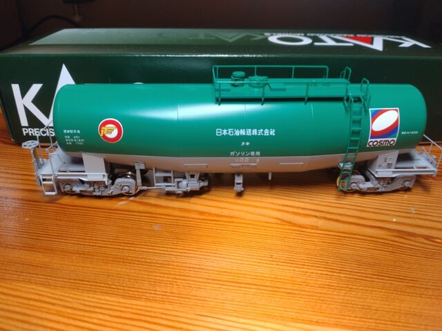 KATO HO タキ1000 日本石油輸送色 COSMO : クローゼットの中の鉄道模型
