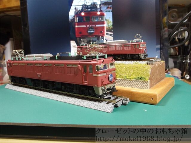 KATO HO EF81と N EF81 : クローゼットの中の鉄道模型