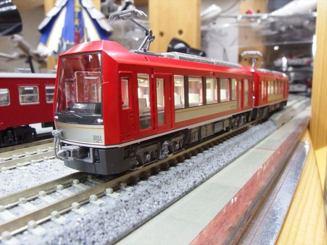 TOMIX HO 箱根登山鉄道 3000形 室内灯付き TOMIX HO 箱根登山鉄道 3000形 アレグラ号 自作室内灯取り付け