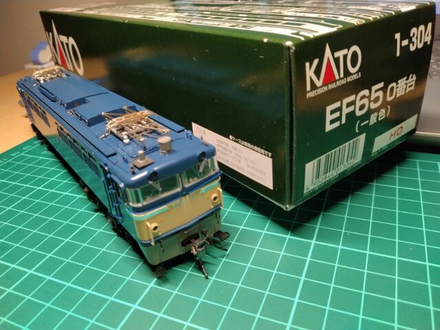鉄道模型 HOゲージ EF65 HOゲージ 鉄道模型 177 / KATO EF65 0番台（一般色）の開封と