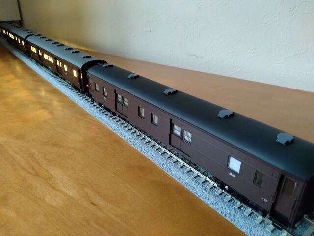 HOゲージ 客車　5両セット Japanese Model Trains - KATO HO GAUGE 1:80 Scale 14series