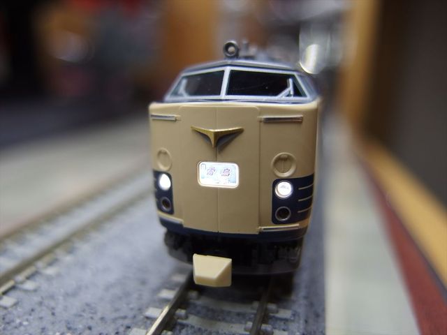 TOMIX製 583系 特急形寝台交直両用電車 その2 : クローゼットの TOMIX製 583系 特急形寝台交直両用電車 その2 : クローゼットの