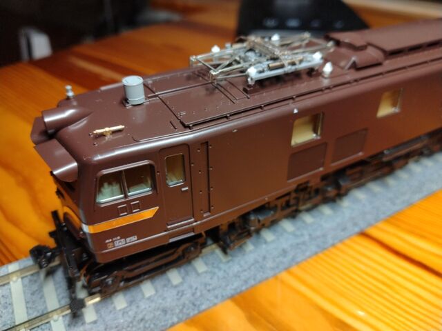 KATO HO EF58 ツララ切 茶 : クローゼットの中の鉄道模型