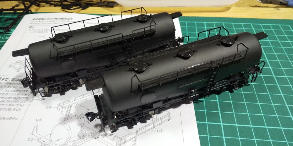 私有貨車 タキ1900形(2両分・組立キットA)上級者向け｜製品情報