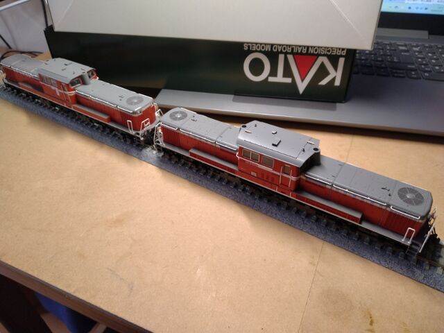 Japanese Model Trains - KATO HO GAUGE 1:80 scale DD51 diesel