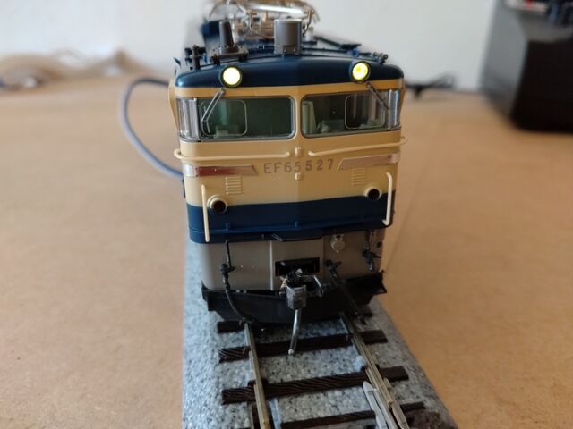 KATO HO EF65 500特急色 ヘッドライトLED再交換 : クローゼット