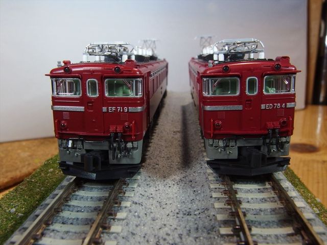 KATO ED78 & EF71 : クローゼットの中の鉄道模型
