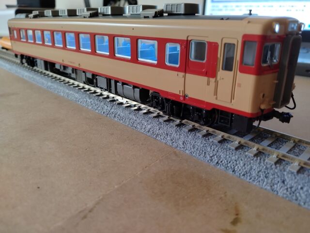 KATO HO キハ58 動力車 転籍車入線 : クローゼットの中の鉄道模型 KATO HO キハ58 動力車 転籍車入線 : クローゼットの中の鉄道模型