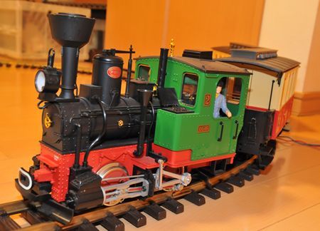 鉄道模型 Gゲージ LGBクラウス機関車とシルバニアファミリー 鉄道模型 Gゲージ LGBクラウス機関車とシルバニアファミリー