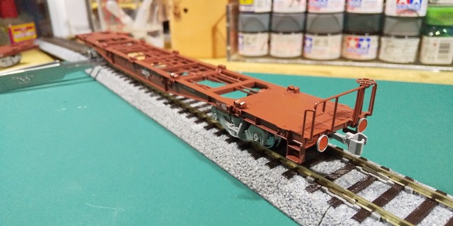 TOMIX HO JR貨車 コキ50000形コンテナなしグレー台車 : クローゼットの