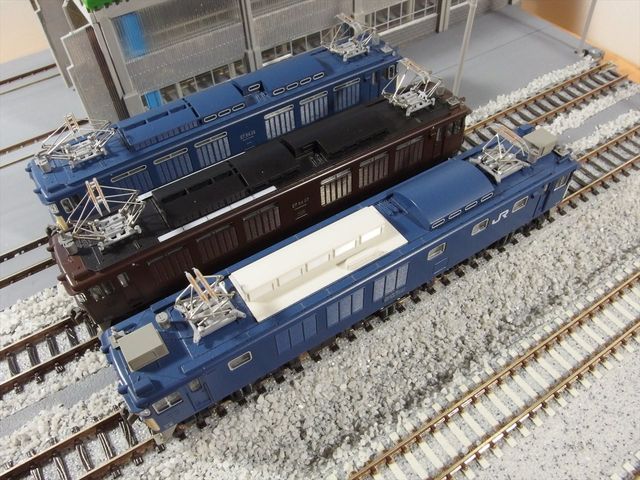 KATO EF64 1000番台 クーラー付き : クローゼットの中の鉄道模型