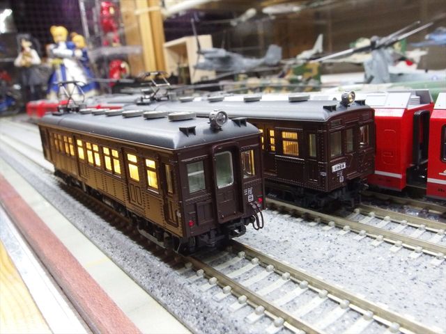 KATO クモニ13とクモハ12 50 クローゼット内環状線走行