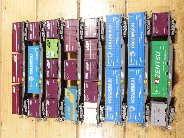 マイクロエース　コキ106　8両セット コキ106 + U46A (日本通運) (8両セット) (鉄道模型) - ホビー