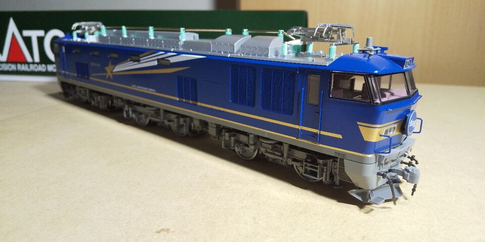 KATO HO EF510 500番台 北斗星色 : クローゼットの中の鉄道模型