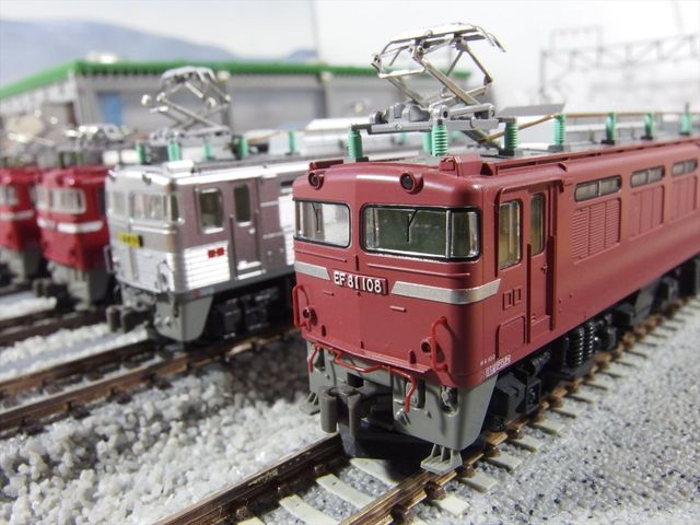 KATO EF81 ローズ・ピンク 現行モデル : クローゼットの中の鉄道模型 KATO EF81 ローズ・ピンク 現行モデル : クローゼットの中の鉄道模型