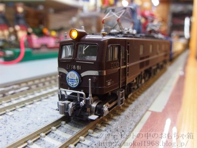 KATO オリエント・エクスプレス'88 入線 自作テープLED室内灯取付
