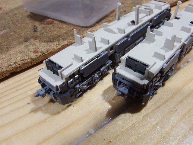 TOMIX 箱根登山鉄道3000形アレグラ号 入線準備 後編 自作室内灯