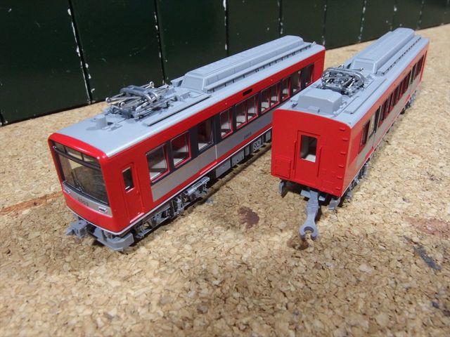 TOMIX 箱根登山鉄道2000形アレグラ号 自作テープLED室内灯取付