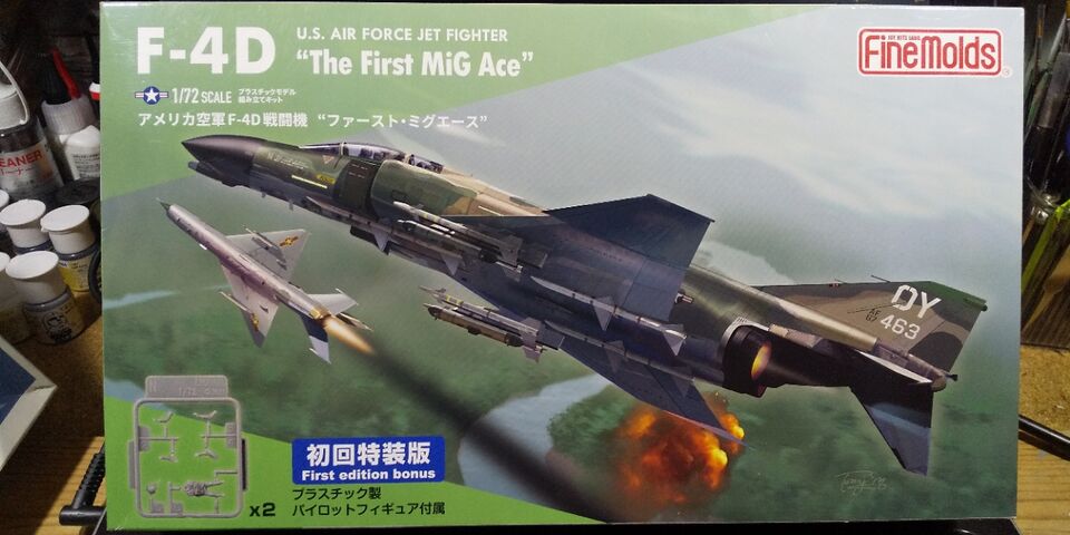 ファインモールド 1/72 米空軍 F-4D ファースト・ミグ・エース