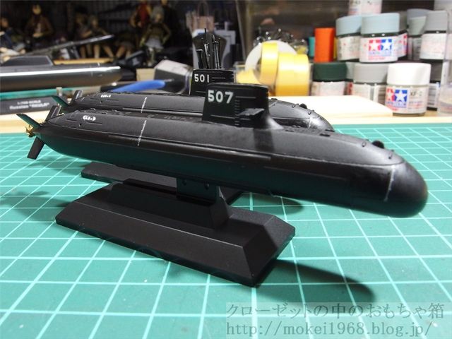 【新品　ケース入】海上自衛隊　潜水艦　黒龍　チャレンジ ケース入海上自衛隊 潜水艦 黒龍 チャレンジ