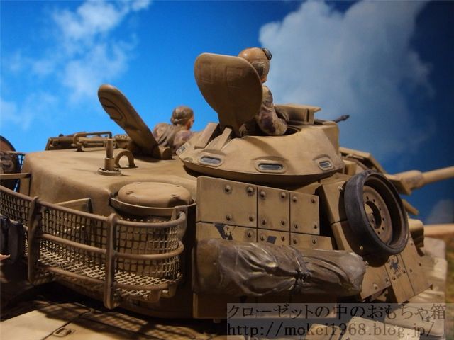 タミヤ 1/35 米海兵隊 M60A1 リアクティブアーマー 完成まで