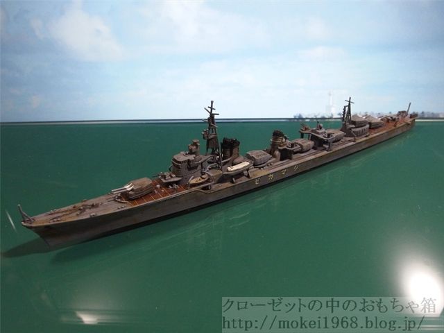 タミヤ 1 700 日本海軍 駆逐艦 島風 完成 クローゼットの中のおもちゃ箱