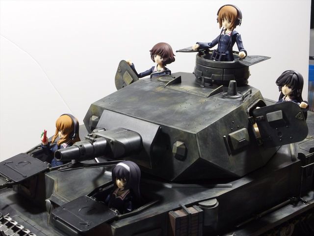 figma戦車 Ⅳ号H型(D型改)の改造と塗装にむけて : クローゼットの中の
