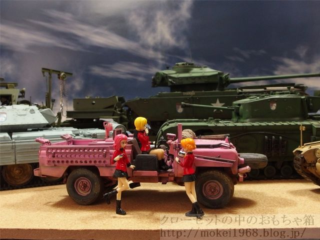 タミヤ 1/35 戦車運搬車ドラゴンワゴン 聖グロ風に : クローゼットの中